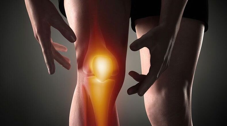 Poremećaji metaboličkih procesa u strukturama zgloba mogu izazvati bol u koljenu